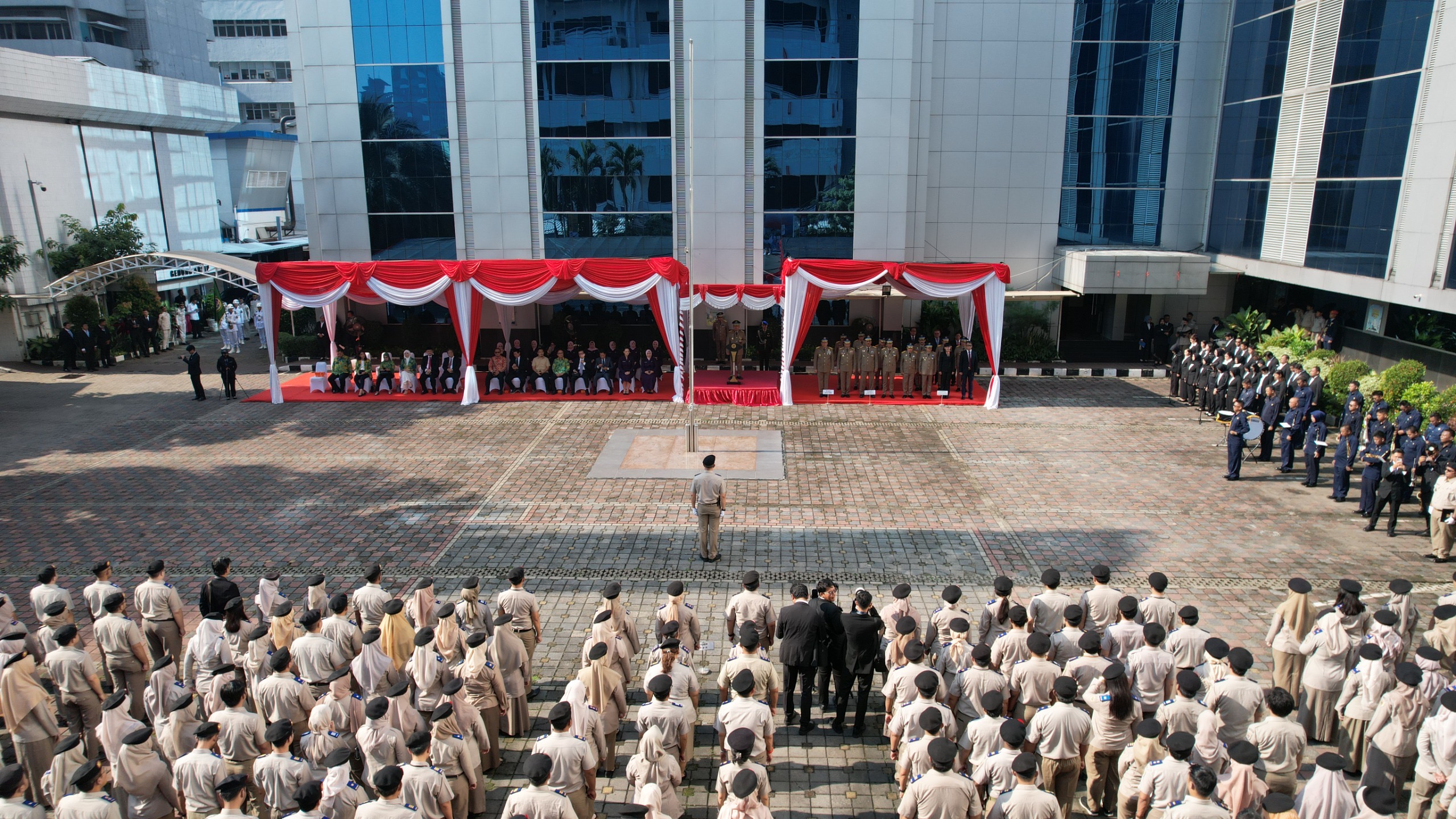 Upacara HANTARU 2025, Menteri ATR/BPN Nusron Wahid Tekankan Pentingnya Menjaga Tanah dan Menata Ruang