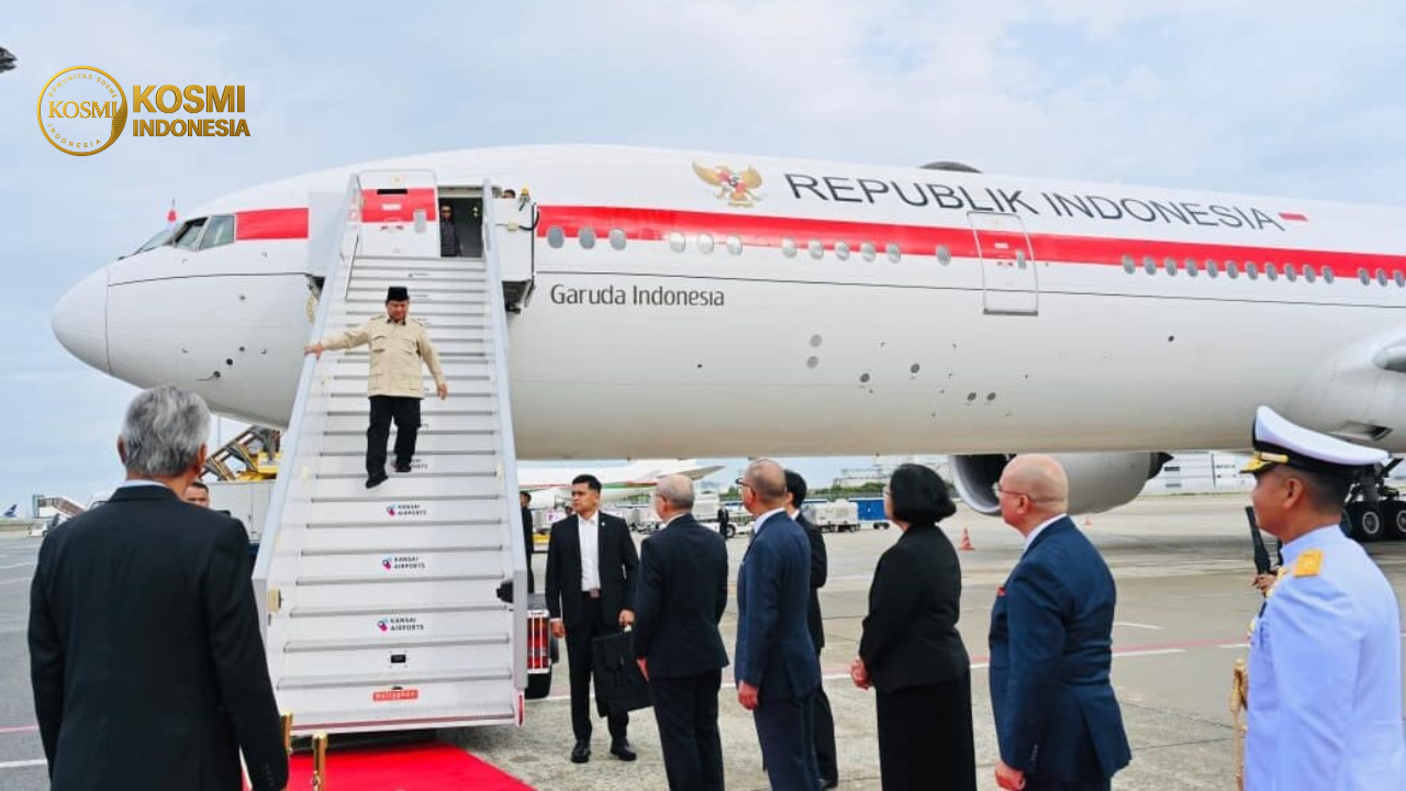 Presiden Prabowo Kunjungi Paviliun Indonesia di Expo 2025 Osaka