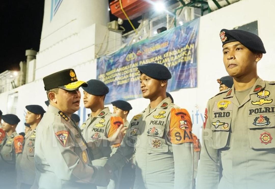 Sinergi Polri dan PT Pelni: Kirim Ratusan Personel dan Logistik Amankan Pemulihan Bencana di Sumatera