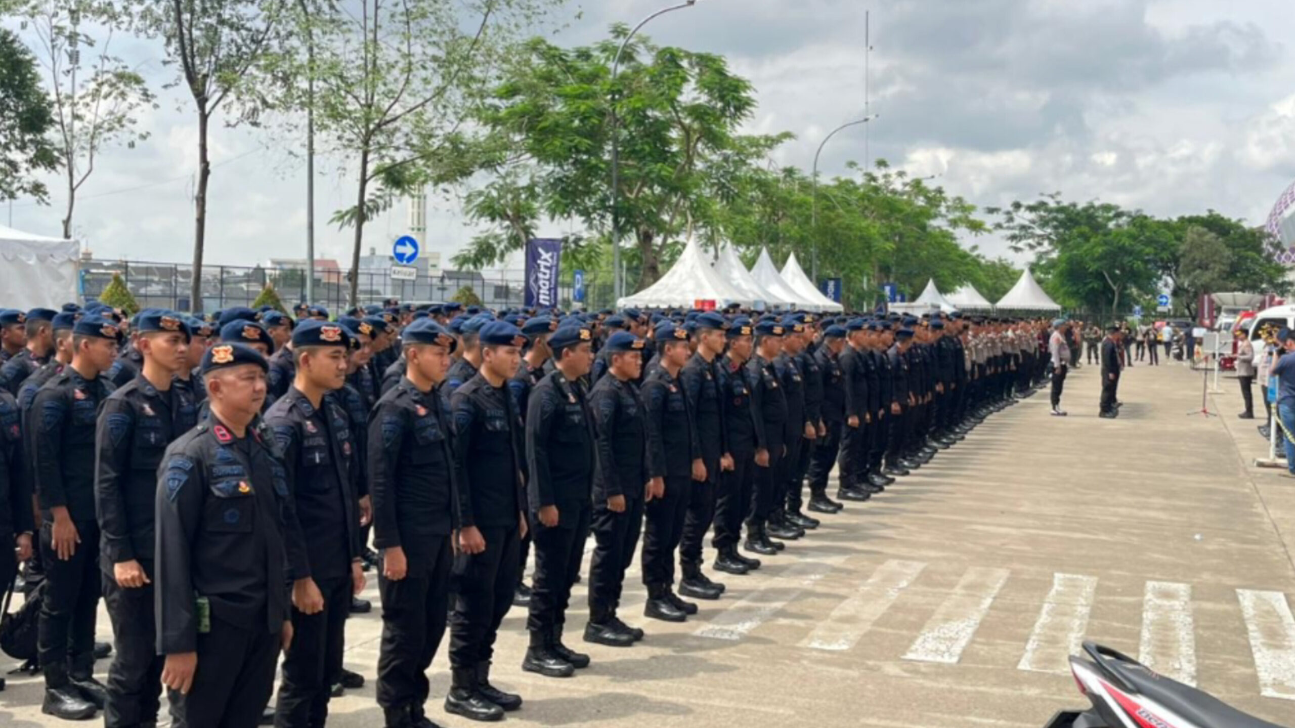 Brimob Polda Metro Jaya Amankan Laga Bri Super League Persija vs Persita, Situasi Aman dan Kondusif