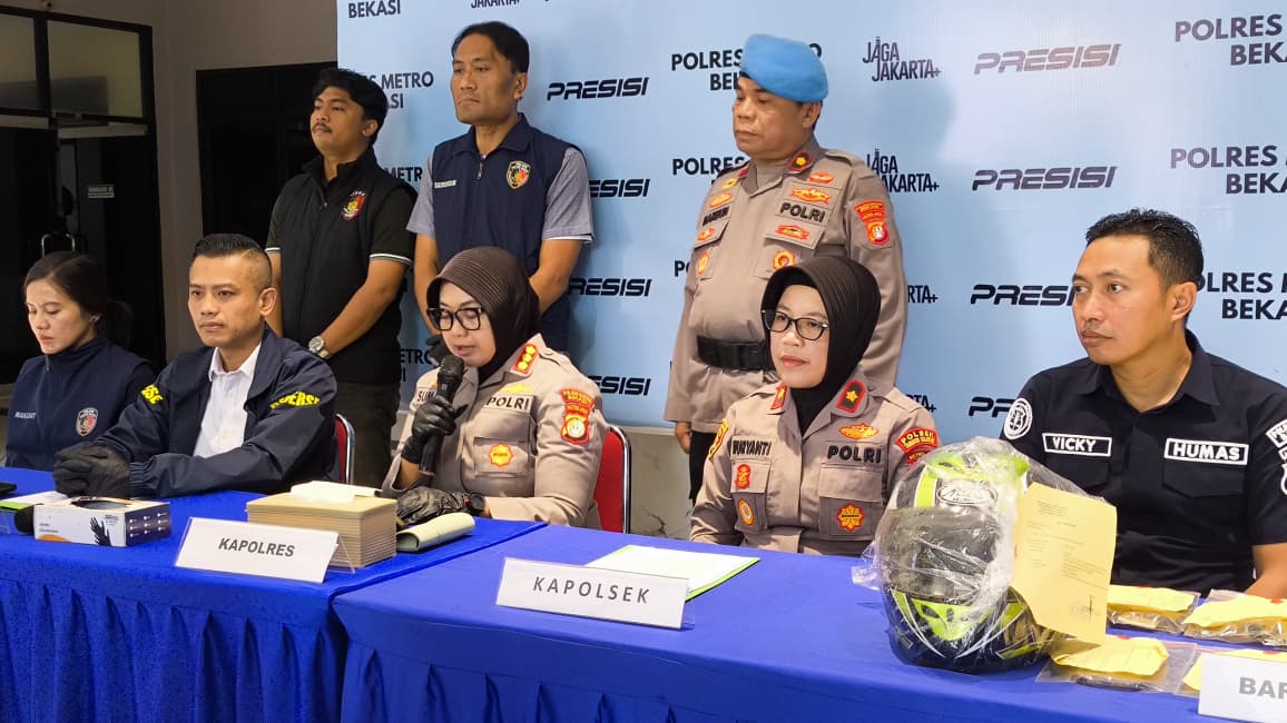Kasus Penyiraman Air Keras di Tambun Selatan Terungkap, Tiga Pelaku Ditangkap