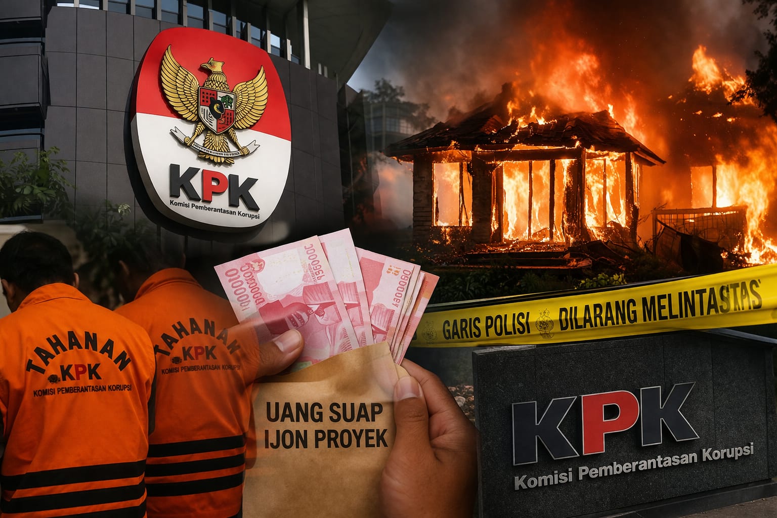 Saksi Kunci Suap ‘Ijon Proyek’ Bekasi Diteror: Rumah Dibakar, KPK Gandeng LPSK