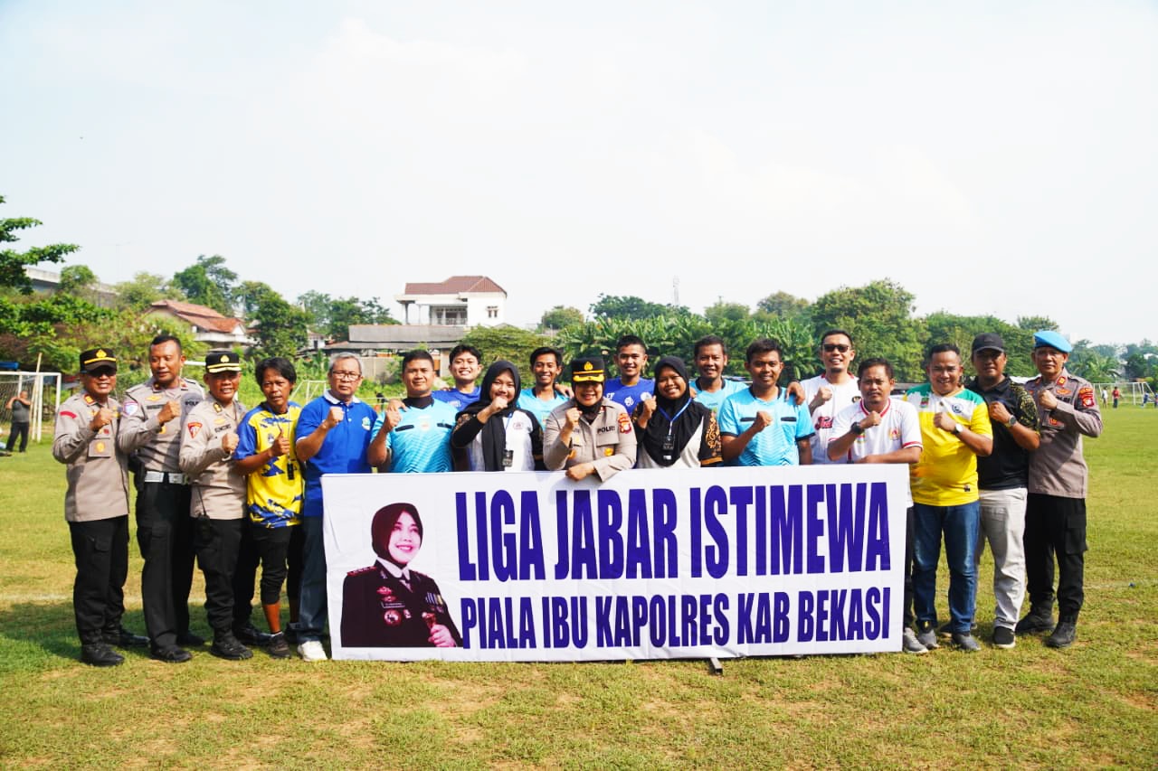 Liga Jabar Istimewa U-12 Piala Kapolres Metro Bekasi 2026 Resmi Dibuka, Jadi Ajang Pembinaan Talenta Muda Sepakbola Kabupaten Bekasi