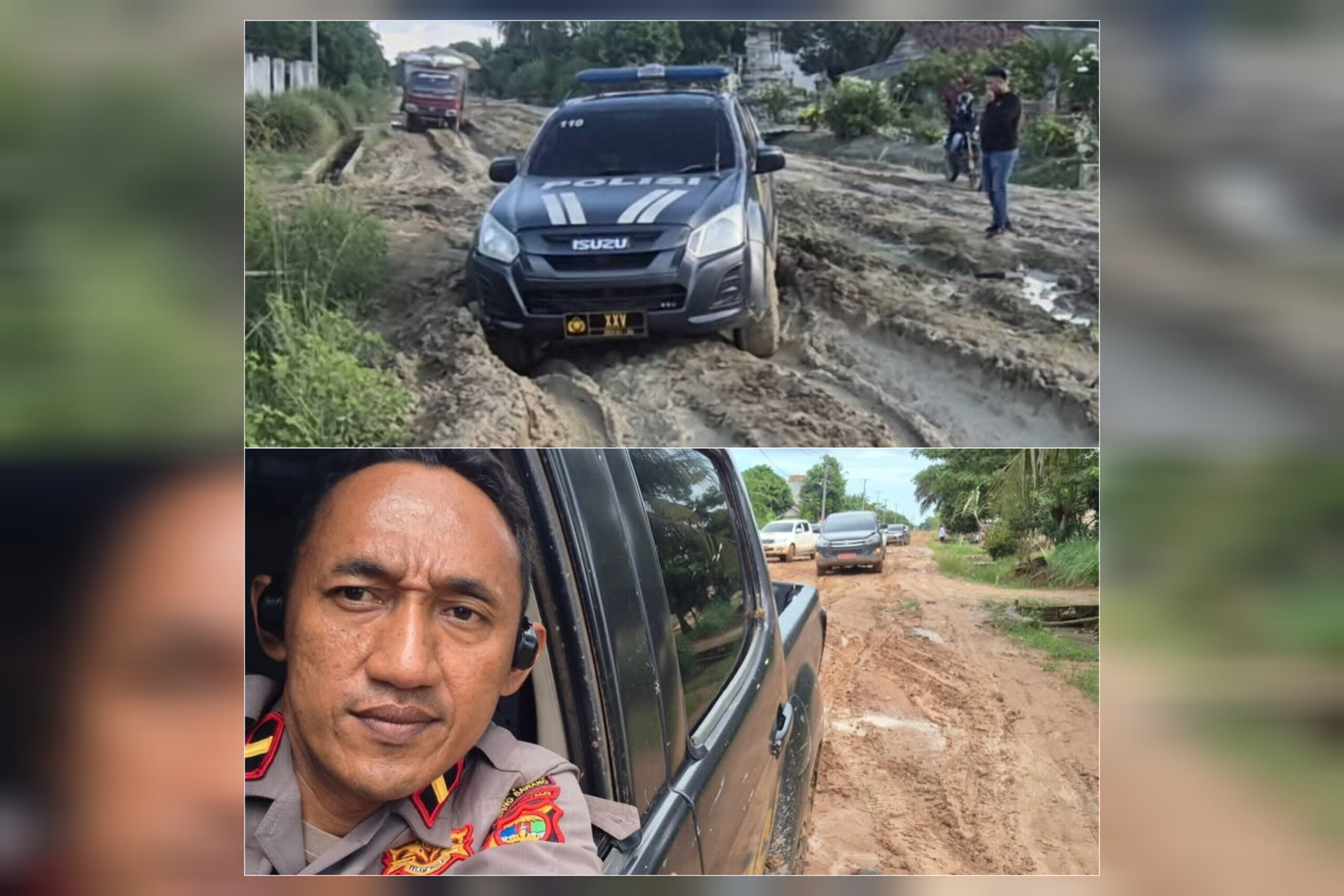 GESTUR MULIA KAPOLSEK DENTETELADAS: TERNYATA HATI LEBIH BERGERAK DARI JANJI, SIAP SUMBANG BATU UNTUK JALAN HASAN BULAN