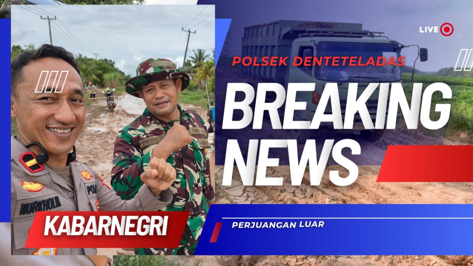 Perjuangan Luar Biasa: Menerobos Lumpur dan Rintangan Demi Jalan Yang Indah