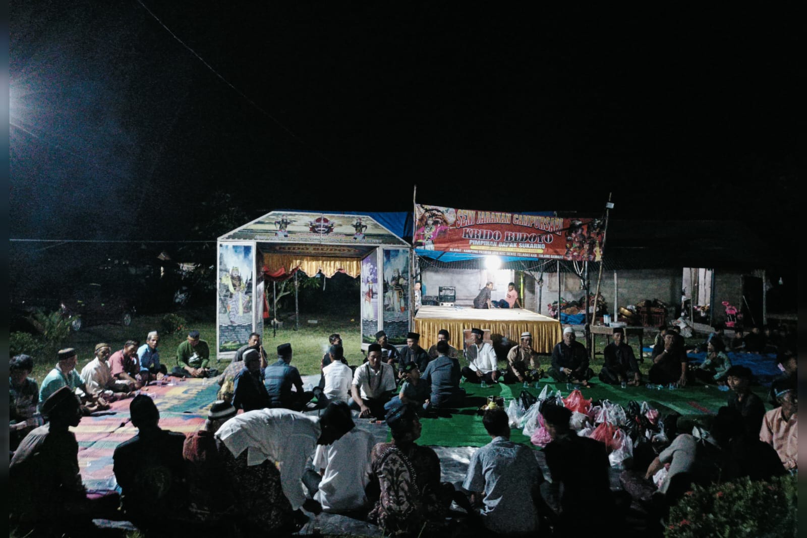 WARGA DUSUN PASIR MAKMUR GELAR TAHLILAN SERENTAK SAMBUT 1 MUHARRAM 1448 HIJRIAH