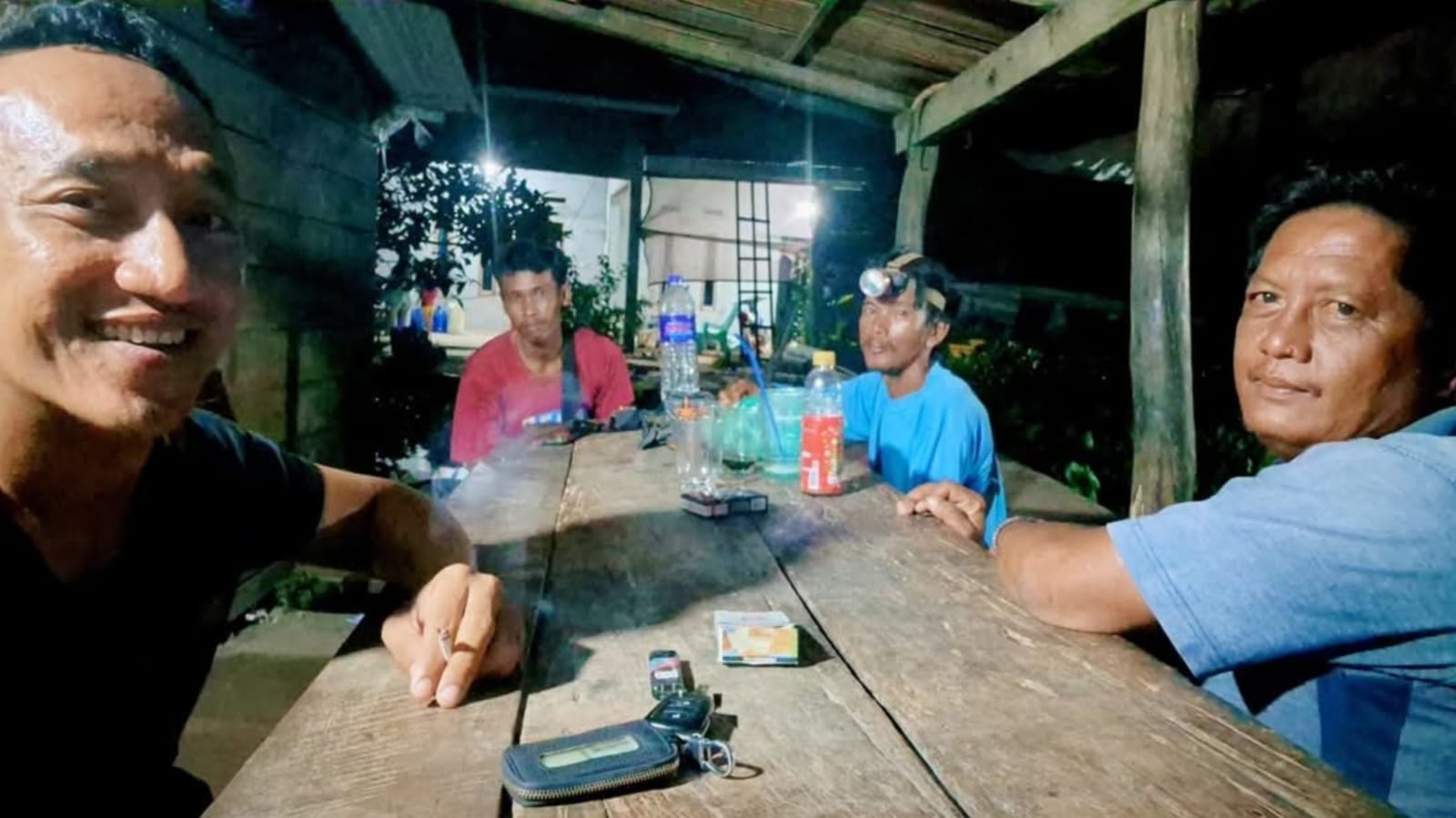 Pejuang Penyebrangan Kapal Klotok Hasan Bulan, Desa Pasiran Jaya Terima Pesan dan Himbauan 3C dari Kapolsek Denteteladas