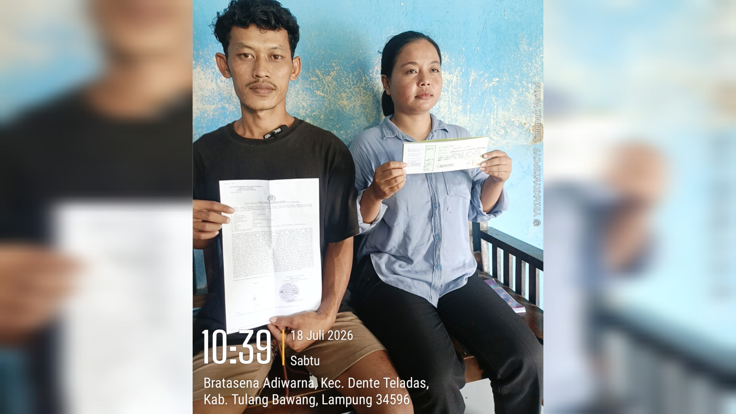 Dugaan Penipuan Gadai Sawah 1,5 Hektare di Dente Teladas, Warga Lapor Polisi – Rugi Rp63 Juta