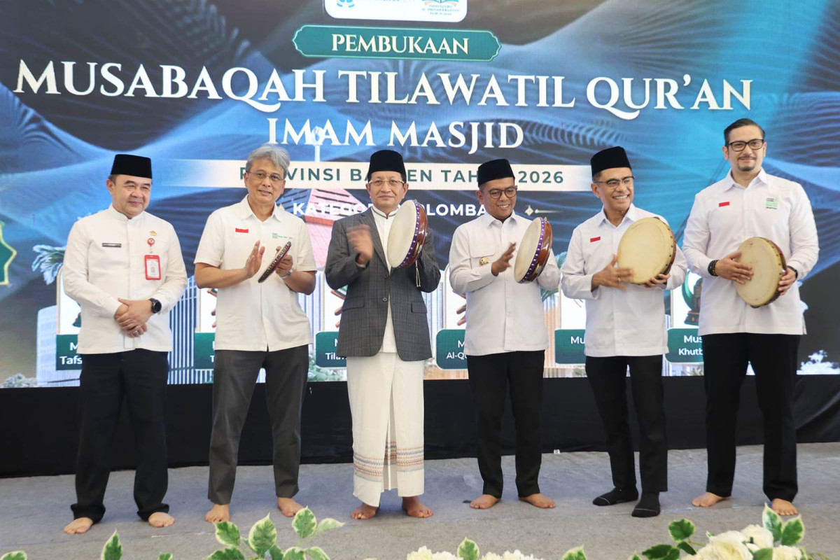 Hadiri Rangkaian IGIC, Andra Soni Sebut Dunia Butuh Dialog dan Keteladanan Imam Masjid